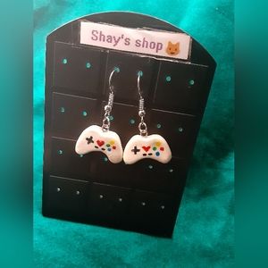 Game controller earrings